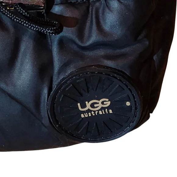 UGG Black Quilted Crossbody Bag - Picture 6 of 7